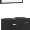 VidaXL Badkamermeubelset Bewerkt Hout Zwart 2 VidaXL Badkamermeubelset Bewerkt Hout Zwart -Badkamer Wijs 550x1200 6