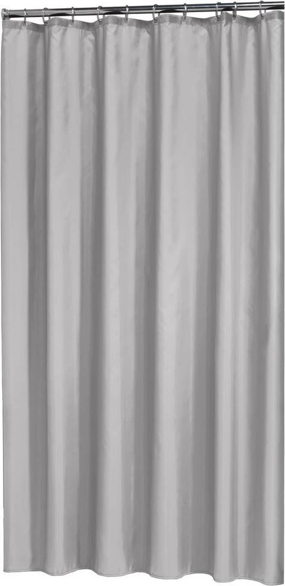 Sealskin Granada Douchegordijn 120x200 Cm - PEVA - Lichtgrijs 3 Sealskin Granada Douchegordijn 120x200 Cm - PEVA - Lichtgrijs