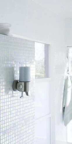 Simplehuman Zeepdispenser Wand Duo - RVS - 22.6x9.4x24.5 Cm - Zilver 12 Simplehuman Zeepdispenser Wand Duo - RVS - 22.6x9.4x24.5 Cm - Zilver -Badkamer Wijs 600x1200 4