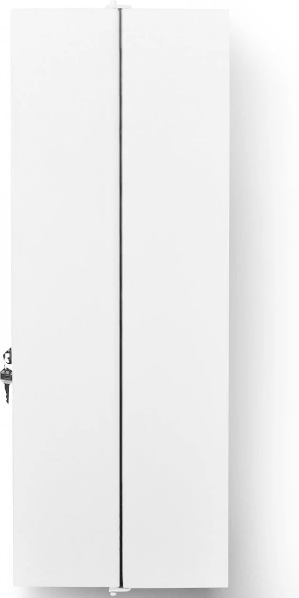 Jago - Afsluitbare XXL Medicijnkast Met 11 Vakken/Compartimenten - Staal - 2 Deuren - 53x53x20 Cm - Wit 14 Jago - Afsluitbare XXL Medicijnkast Met 11 Vakken/Compartimenten - Staal - 2 Deuren - 53x53x20 Cm - Wit - Afbeelding 12