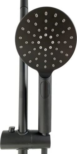 4bathroomz® Zwarte Regendouche Met Thermostatische Kraan - 20cm Hoofddouche -Badkamer Wijs 602x1200 2