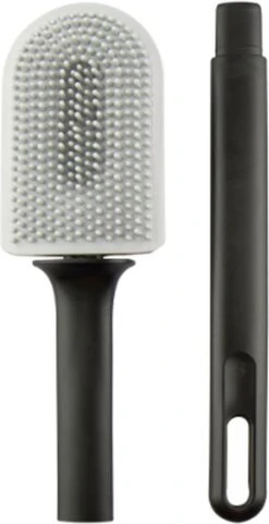 Flusive WC Borstel Met Houder Inclusief Ophangsysteem - Siliconen Toiletborstel - 2 Lifters - Flexibel - Zwart -Badkamer Wijs 616x1200 1