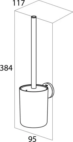 Tiger Urban - Toiletborstel Met Houder - Zwart -Badkamer Wijs 621x1200 3