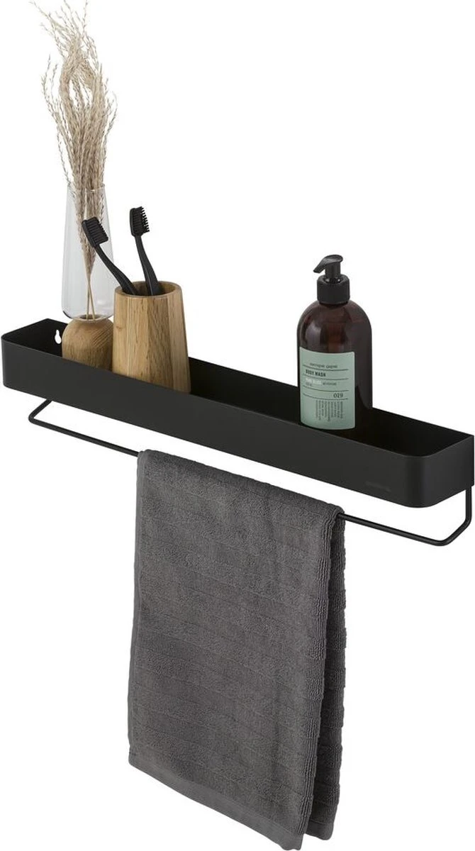 Sealskin Brix - Wandrek Met Handdoekrek - 55 Cm - Zwart 3 Sealskin Brix - Wandrek Met Handdoekrek - 55 Cm - Zwart