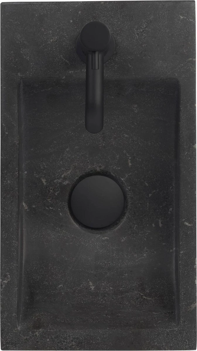 Merkloos Saqu Eurotrend Fonteinkraan - Hoog Model - Toiletkraan - Koudwaterkraan - Mat Zwart 5 Merkloos Saqu Eurotrend Fonteinkraan - Hoog Model - Toiletkraan - Koudwaterkraan - Mat Zwart - Afbeelding 3