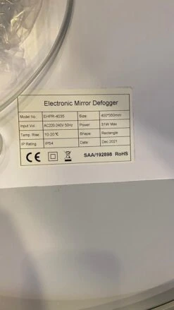 Sunlight - Badkamerspiegel - Rond - 80x80cm - Spiegelverwarming - LED Verlichting - Dimbaar - Touch Sensor -Badkamer Wijs 675x1200 5