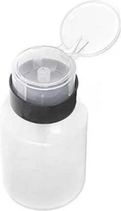 Doodadeals® Pompflesje - 2 Stuks X 220 Ml - Navulbaar - Pompfles - Pompflacon Leeg - 2x Pomp Dispenser - Voor Nagellak Remover - Make-up Remover - Alcohol -Badkamer Wijs 686x1200 1