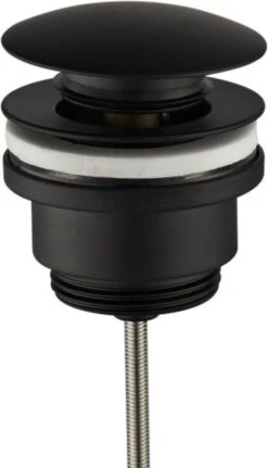 Luxe Click Waste Afvoerplug 1¼" Mat Zwart
