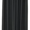 Merkloos Douchegordijn 180x200cm Peva 300G Zwart Inclusief Ringen -Badkamer Wijs 694x1200 3