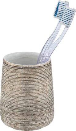 Wenko Zeepdispenser Fedio 400 Ml Keramiek Goud -Badkamer Wijs 697x1200 2