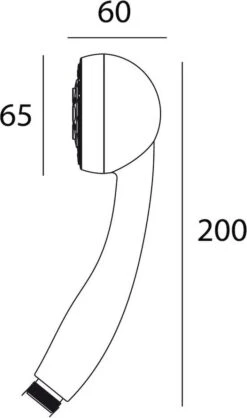 Tiger Como Handdouche - Douchekop Ø 7,5 Cm - Volle Straal - Chroom -Badkamer Wijs 709x1200 1