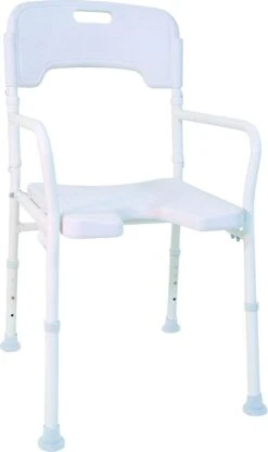 Drive Douchestoel Dsf 130 Opvouwbaar - Hygiene Uitsparing -Badkamer Wijs 713x1200 1