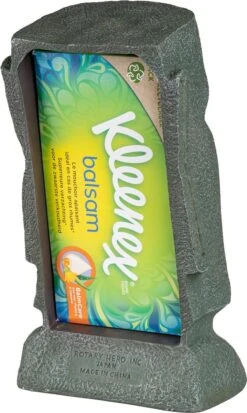 Rotary Hero® Moai - Tissue Box Houder Voor Zakdoeken Tissue Dispenser Cosmeticadoekjesbox - Voor Keuken Badkamer Slaapkamer - Rechthoekig - 18x19x31.5 Cm -Badkamer Wijs 718x1200