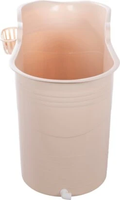 HelloBath® - Bath Bucket - XL - 125 Cm - Brazilian Sand - Zitbad - Ligbad (Verzending In Doos) - Incl. Badplank En Kraantje -Badkamer Wijs 724x1200 2