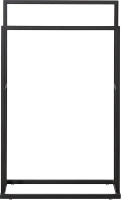 Sealskin Carré - Handdoekrek - 24 X 48 X 78,5 Cm - Vrijstaand - Zwart 9 Sealskin Carré - Handdoekrek - 24 X 48 X 78,5 Cm - Vrijstaand - Zwart -Badkamer Wijs 726x1200