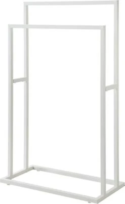 Sealskin Carré - Handdoekrek Vrijstaand - Wit 11 Sealskin Carré - Handdoekrek Vrijstaand - Wit -Badkamer Wijs 737x1200