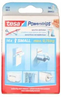 Tesa Powerstrips Dubbelzijdige Kleefstrips Small - 14 Stuks -Badkamer Wijs 762x1200 3