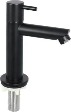 Differnz Hura Fonteinset 38.5x18.5x9cm Keramiek Recht Mat Zwart -Badkamer Wijs 764x1200 4