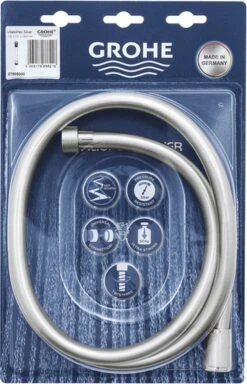 GROHE VitalioFlex Silver TwistStop Doucheslang - 150 Cm - Chroom 27505001 -Badkamer Wijs 772x1200 2