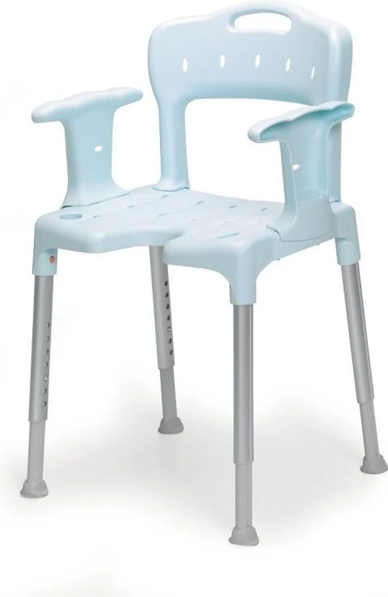 Etac Swift Douchestoel Blauw 4 Etac Swift Douchestoel Blauw - Afbeelding 2