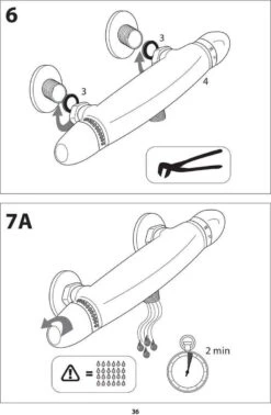 SCHÜTTE London Thermostatische Douchekraan - Hartafstand 150 Mm - Zwart Mat -Badkamer Wijs 785x1200 4