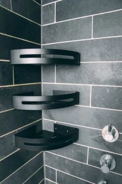 Sens Design Doucherekjes Set Van 3 - Doucherek Zonder Boren - Zwart -Badkamer Wijs 799x1200 14