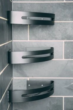 Sens Design Doucherekjes Set Van 3 - Doucherek Zonder Boren - Zwart -Badkamer Wijs 800x1200 26