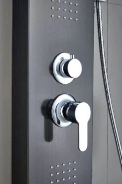 Badplaats Douchepaneel Aras - Zwart - Regendouche Met Mengkraan En Douchekop 8 Badplaats Douchepaneel Aras - Zwart - Regendouche Met Mengkraan En Douchekop -Badkamer Wijs 800x1200 72