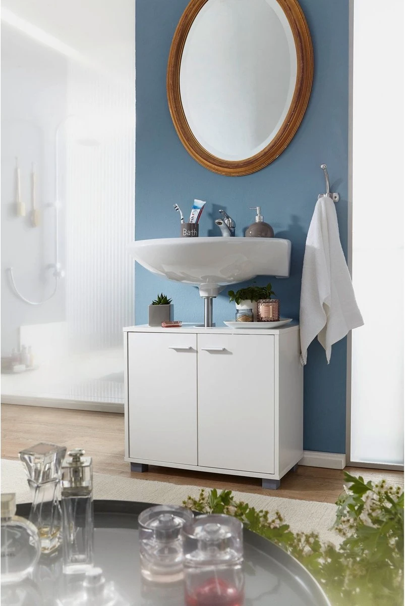 Nancy's Artesia Badkamerkast - Badkamermeubel - Badmeubel - Opbergruimte - Wit 5 Nancy's Artesia Badkamerkast - Badkamermeubel - Badmeubel - Opbergruimte - Wit - Afbeelding 3