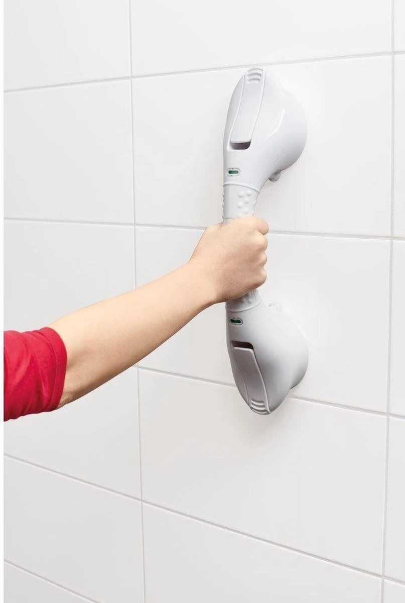 VITILITY Quick Mobile Rail - Wandbeugel Met Zuignappen - Zonder Boren - 40 Cm - Wit - Veiligheidsgreep 8 VITILITY Quick Mobile Rail - Wandbeugel Met Zuignappen - Zonder Boren - 40 Cm - Wit - Veiligheidsgreep - Afbeelding 6