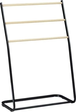 Relaxdays Handdoekrek Badkamer - Handdoekenrek Staand - Handdoekhouder - Metaal - 3 Roedes 17 Relaxdays Handdoekrek Badkamer - Handdoekenrek Staand - Handdoekhouder - Metaal - 3 Roedes -Badkamer Wijs 814x1200 2