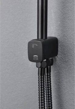 Livarno Home Regendouche Set Zwart 80-120cm Hoogte Verstelbaar -Badkamer Wijs 824x1200 2