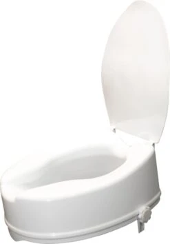 Toiletverhoger 15 Cm Met Deksel / Wc-bril. Verhoogd Het Toilet / Wc Met 15 Cm