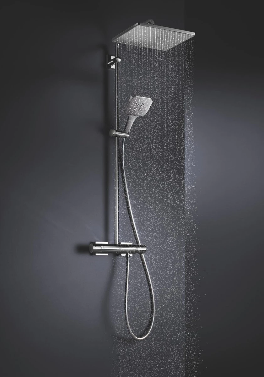 GROHE Rainshower Smartactive Cube 130 Douchekop - Ø 13cm - EcoJoy® - 3 Straalsoorten - 26582000 6 GROHE Rainshower Smartactive Cube 130 Douchekop - Ø 13cm - EcoJoy® - 3 Straalsoorten - 26582000 - Afbeelding 4