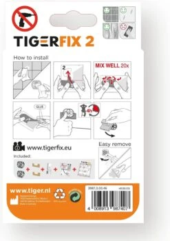 Tiger TigerFix Type 2 - Tiger Accessoires Monteren Zónder Boren -Badkamer Wijs 846x1200 1