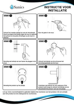Sanics Toiletrolhouder Zwart Met Klep - WC Rolhouder RVS Inclusief Montage Set - Closetrolhouder 18 Sanics Toiletrolhouder Zwart Met Klep - WC Rolhouder RVS Inclusief Montage Set - Closetrolhouder -Badkamer Wijs 848x1200 2