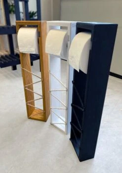 Beckenbau - Wc Rolhouder - Wc Rolhouder Staand - Incl. Afroller - 58 Cm - Zwart -Badkamer Wijs 848x1200 6