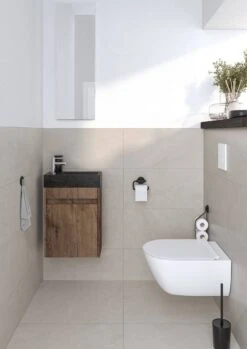 Saqu Casa - Wastafelkraan - Fonteinkraan Voor Het Toilet - Chroom - Koudwaterkraan -Badkamer Wijs 849x1200 13