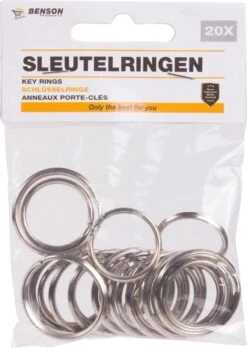 Benson Sleutelringen Metaal - 25 & 30 Mm - 20 Delig 11 Benson Sleutelringen Metaal - 25 & 30 Mm - 20 Delig -Badkamer Wijs 851x1200 3
