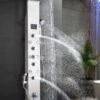 Douchepaneel Met Massage - Regendouche - Massage Jets - Waterval Douche - Met Thermostaatkraan En Handdouche - Zilver - Opbouw - Douchekop - Flanner® 1 Douchepaneel Met Massage - Regendouche - Massage Jets - Waterval Douche - Met Thermostaatkraan En Handdouche - Zilver - Opbouw - Douchekop - Flanner® -Badkamer Wijs 854x1200 4