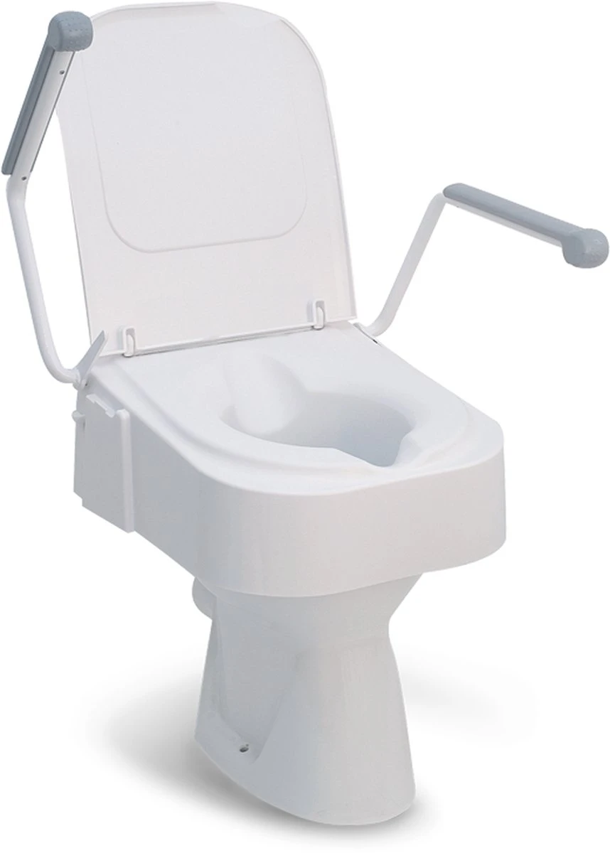 Drive Toiletverhoger Hoogte Verstelbaar 3 Standen - 6,5/10/13,5cm Hoog 3 Drive Toiletverhoger Hoogte Verstelbaar 3 Standen - 6,5/10/13,5cm Hoog