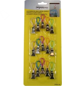 Merkloos Benson Handdoekhouders - Handdoekclips - 15 Stuks 10 Merkloos Benson Handdoekhouders - Handdoekclips - 15 Stuks -Badkamer Wijs 859x1200