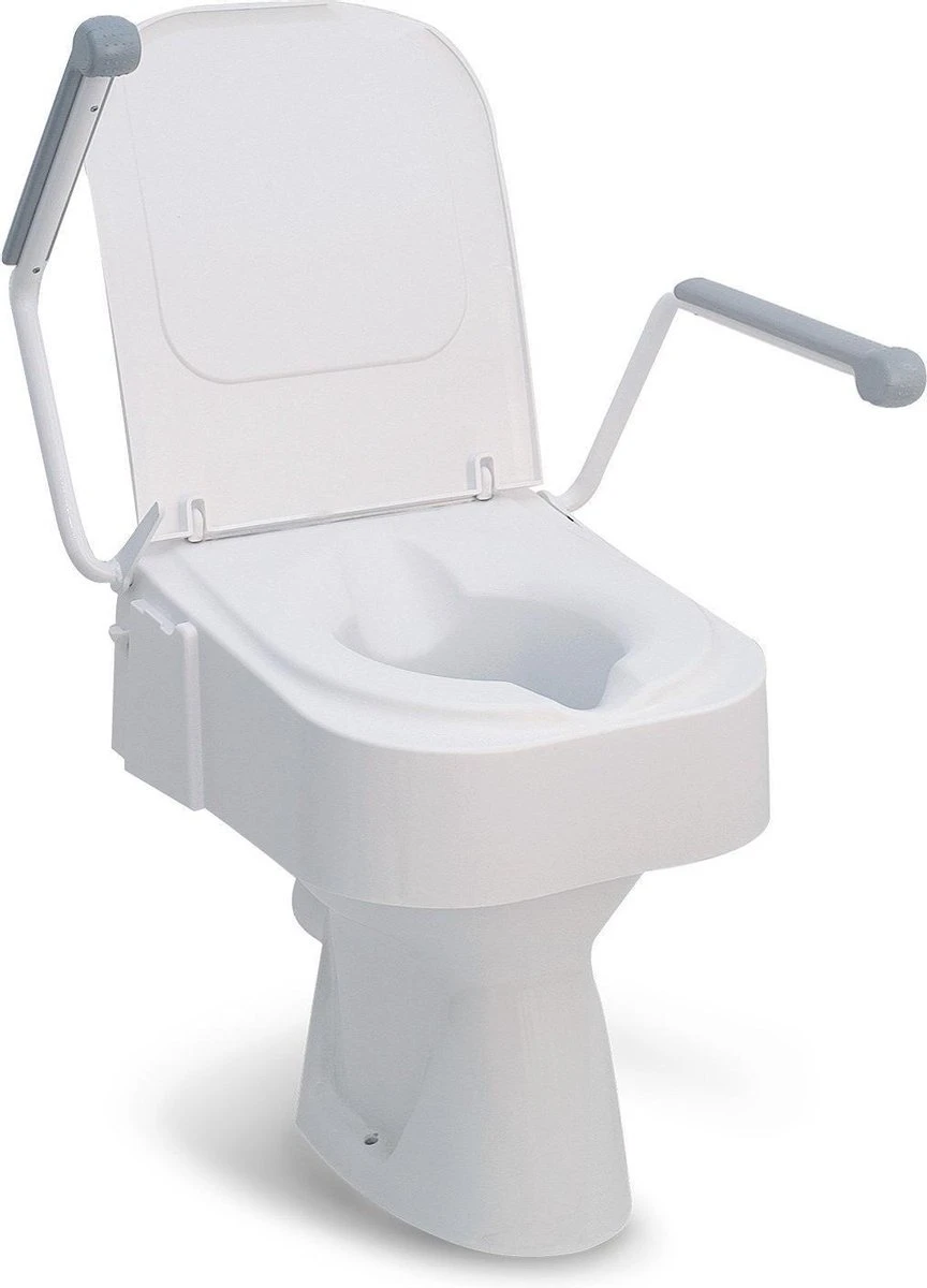 Drive Toiletverhoger Hoogte Verstelbaar 3 Standen - 6,5/10/13,5cm Hoog 4 Drive Toiletverhoger Hoogte Verstelbaar 3 Standen - 6,5/10/13,5cm Hoog - Afbeelding 2