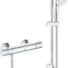 GROHE Grohtherm 800 Thermostatische Douchekraan - Met Doucheset - EcoJoy®- Chroom - 34565001