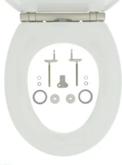 Tiger Boston - Toiletbril - WC Bril - Duroplast - Wit / RVS Geborsteld 20 Tiger Boston - Toiletbril - WC Bril - Duroplast - Wit / RVS Geborsteld -Badkamer Wijs 889x1200 3