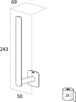 Tiger Colar - Reserverolhouder - Zwart -Badkamer Wijs 891x1200 2
