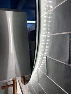 Sunlight - Badkamerspiegel - Rond - 80x80cm - Spiegelverwarming - LED Verlichting - Dimbaar - Touch Sensor -Badkamer Wijs 899x1200 2