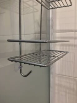 Ball Design Chroom Doucherek-3 Laags-hangend-Doucherek Zonder Boren 15 Ball Design Chroom Doucherek-3 Laags-hangend-Doucherek Zonder Boren -Badkamer Wijs 899x1200 25