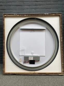 Sunlight - Badkamerspiegel - Rond - 80x80cm - Spiegelverwarming - LED Verlichting - Dimbaar - Touch Sensor -Badkamer Wijs 899x1200 3