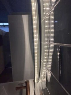 Sunlight - Badkamerspiegel - Rond - 80x80cm - Spiegelverwarming - LED Verlichting - Dimbaar - Touch Sensor -Badkamer Wijs 899x1200 4